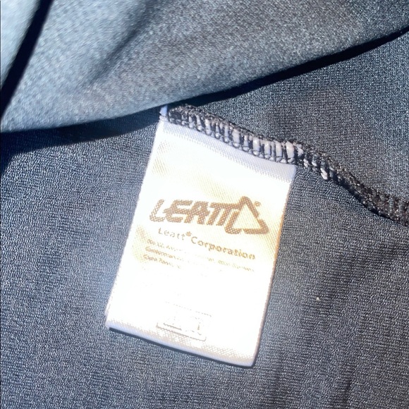 Leatt mountain bike jersey long sleeve navy blue size large motocross - Picture 5 of 9